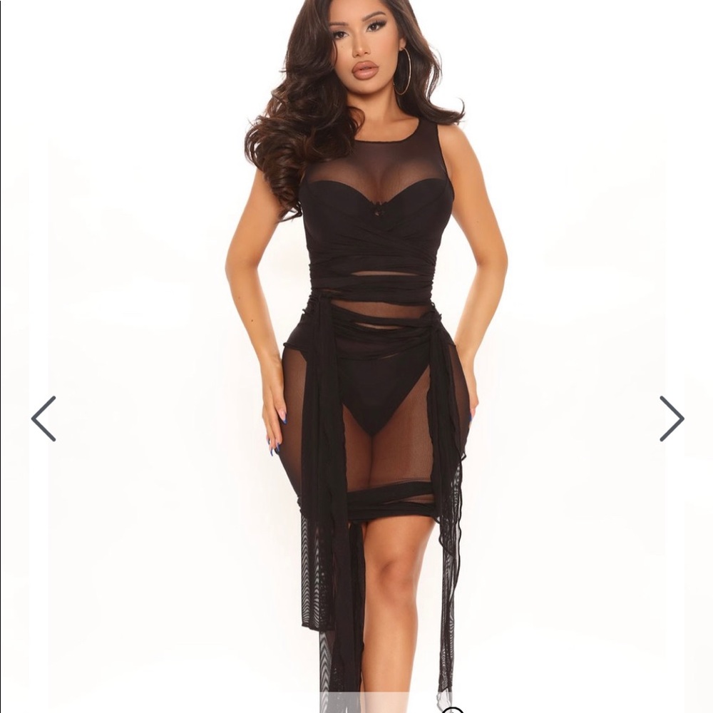 Fashion Nova Mesh Dress